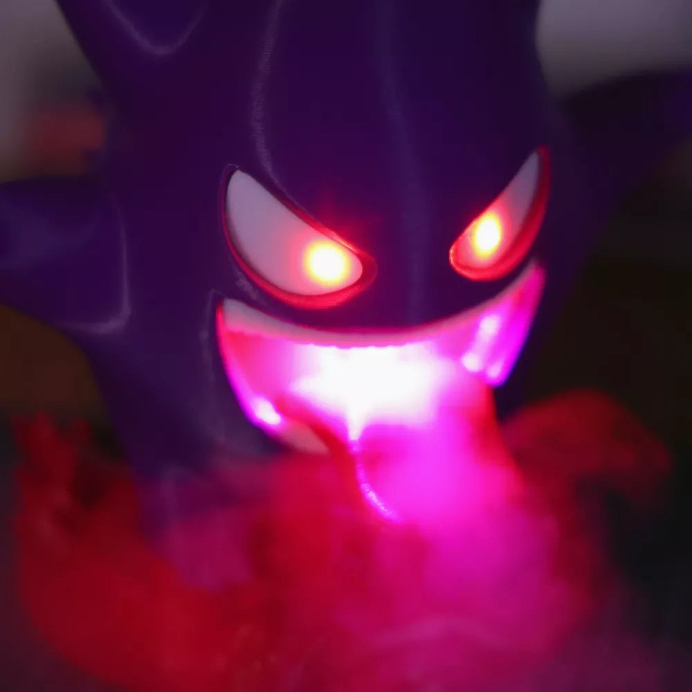 Gastly 3D Printed Pokemon Luminous New Ver Humidifier Cool Desk Decor Handmade
